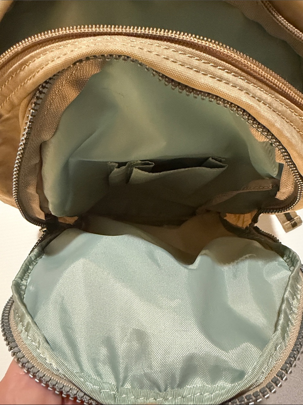 Kipling Backpack/Purse - Tan Color - Picture 11 of 13